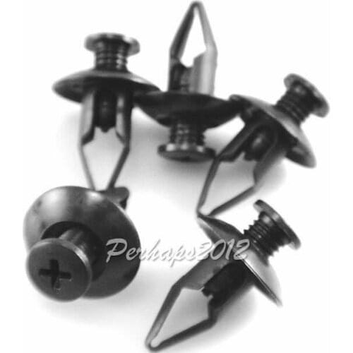 500x Nylon Bumper Push-Type Retainer Clips #W706713-S300 W706713S300 NA01-56-145 NA0156145