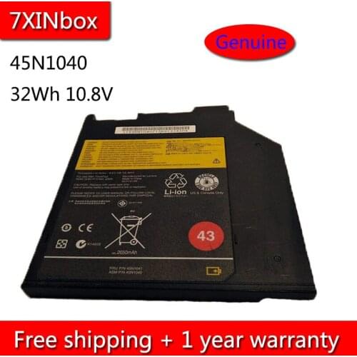 7XINbox 32Wh 10.8V 45N1040 45N1041 Laptop Battery For Lenovo Thinkpad T420S T410S T430S 51J0508 51J0507 57Y4536 2900mAh 43