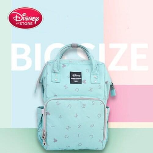 Disney Mickey diaper bag fashion backpack mummy bag large capacity multifunctional baby outing practical portable handbag