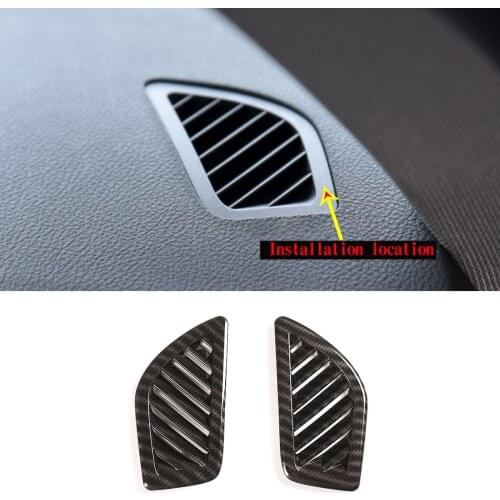 For 2014-2019 BMW 2 Series F22 F23 ABS car dashboard air outlet decorative frame cover stickers Automotive interior accessories