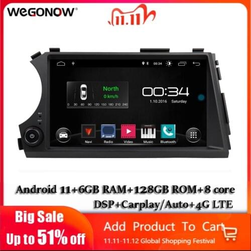 DSP IPS 8''Android 10.0 8Core 4GB 64GB Car DVD Player GPS navigation Carplay WIFI BT Radio For Ssang yong Ssangyong Actyon Kyron