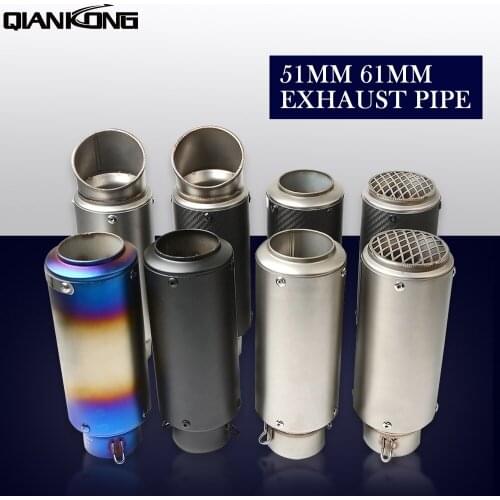 Lser Mark Motorcycle Modified Muffler Carbon Fiber Exhaust Pipe For Yamaha BMW F800GS/AdventuRe F800GT F800R F800S F800ST