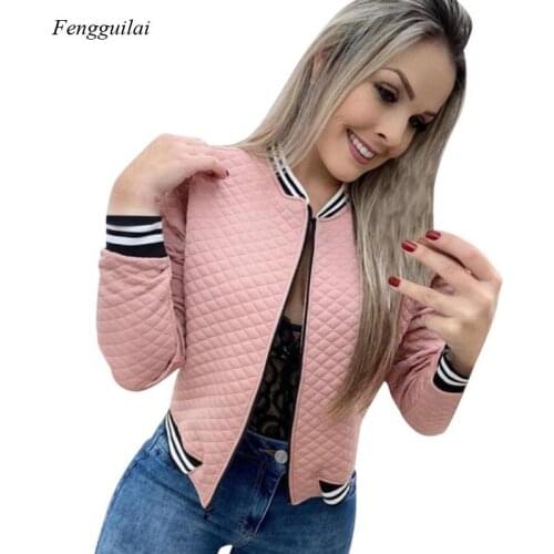 2021 Spring and Autumn Womens Baseball Uniform New Fashion Sweater Ladies Short Jacket Ladies Clothing