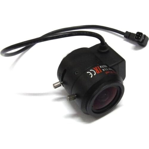 X4pcs HD 2mp 2.8-12mm cctv lens IRIS Auto Focal CS Mount IR 1/2.7" 1:1.4 F1.4 for IP Camera