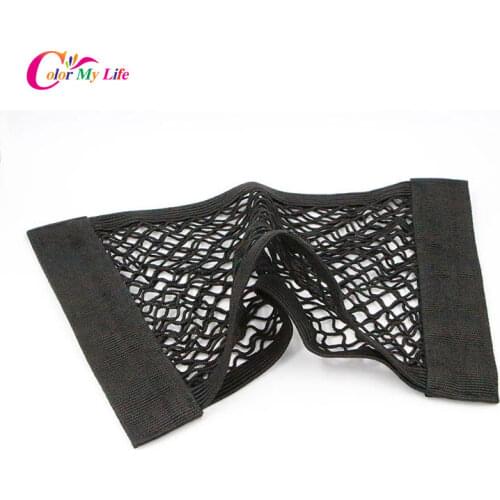 Color My Life Car Seat Back Storage Mesh Net Bag Luggage Holder Pocket Nets Trunk Organizer For Audi A1 A3 A4 A5 A6 A7 Q3 Q5 Q7