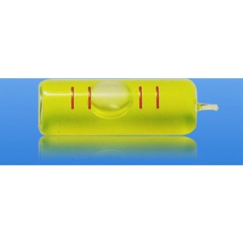 7*22mm 6'/2mm Bevel Protractor Special glass vial Cylindrical spirit level Accessories for measuring instrument
