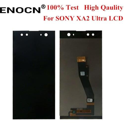 ENOCN 6.0" Original For Sony Xperia XA2 Ultra C8 H4233 H4213 H3213 H3223 LCD Display Touch Screen Digitizer Full Assembly