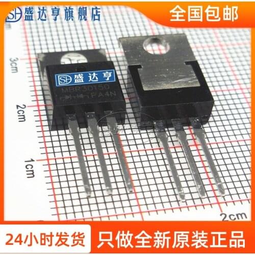 10Pcs/Lot MBR30150CT MBR30150 30A 150V TO220 DIP Schottky Barrier Diode