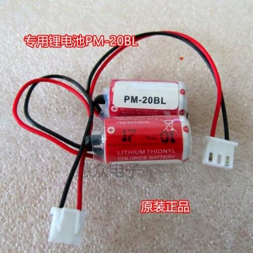 10pcs Original New ER3 14250 3.6V 1100mAh PM-20BL F940 PLC Lithium Battery Free Shipping