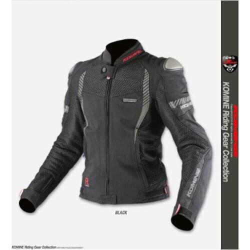 2018 New KOMINE JK089 3D Titanium breathable mesh racing ride high-performance drop resistance clothing motorcycle jacket