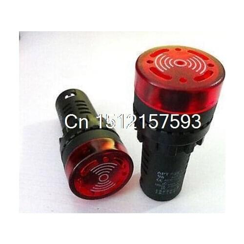 3PCS Safe Alarm AC DC 12 Volts Mini Siren Buzzer Light Lamp