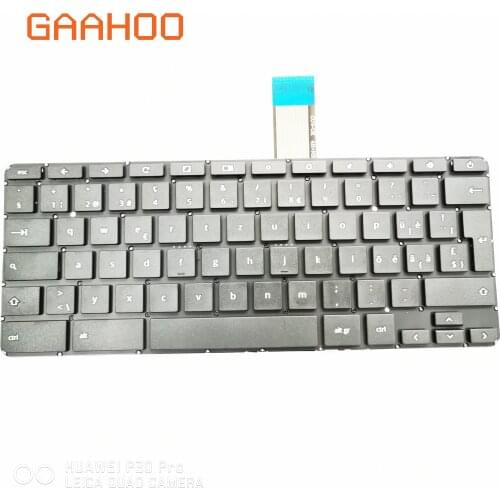 Brand New Original SW SWISS Keyboard for HP Chromebook11 G2 G3 G4 Laptop Keyboard W/o Frame BLACK 788699-SW1