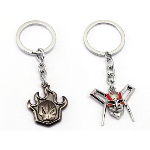 Hot anime BLEACH Keychain Teenagers Key Chain 2020 New Key Ring Holder Pendant Chaveiro Jewelry