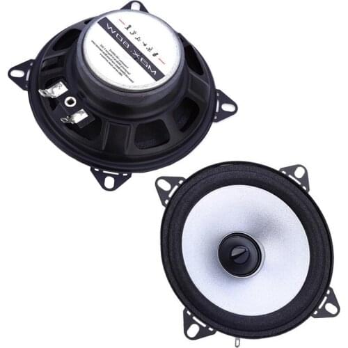 Door Auto Audio Music Stereo Full Range Frequency Loudspeaker 4 Inch 60W 2pcs LaBo Coaxial Hifi Speaker Vehicle 2 Way Car