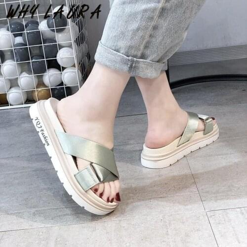 Summer Outdoor Womans Wedge Slipper Shoes on Slipper Womans Peep Toes Breathable Soft Beach Platform Sandal Platform Shoes