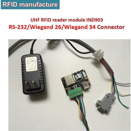 UHF RFID reader module mini provide English free SDK with development-board antenna for embedded system inventory asset trace