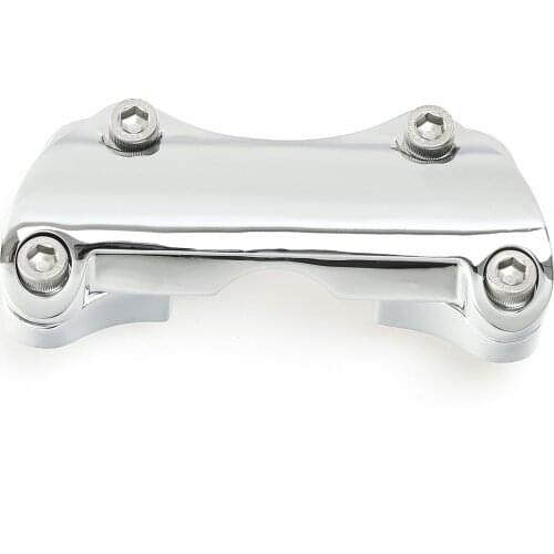 Motorcycle 1" Handlebar Risers Top Clamp For Harley Touring Road King Road Glide Electra Glide 1988-2021 2020