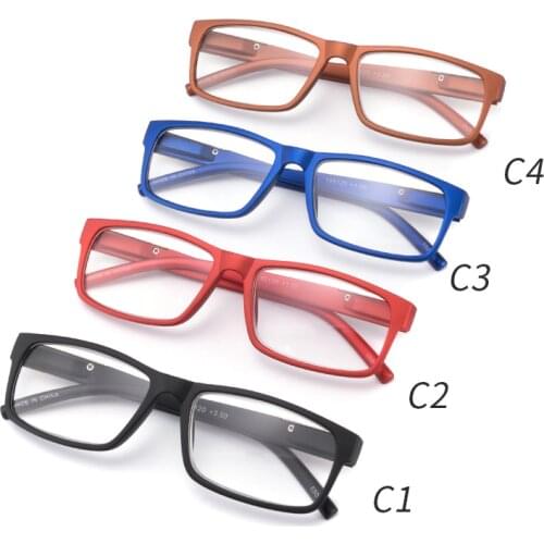 Mens Square Big Size Glasses To read Reading Glasses