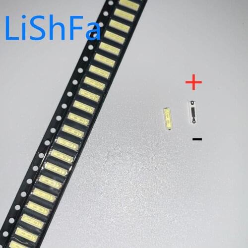 Original Lextar LED Backlight 1W 7020 6V Cool white 80LM LCD Backlight for TV TV Application