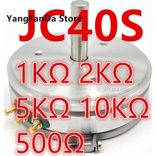 Original Japanese precision wire wound potentiometer JC40S 1KΩ 5KΩ 10KΩ 1K 5K 10K