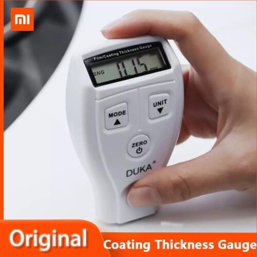 New Xiaomi DUKA Portable Coating Thickness Gauge Handheld Car Paint Thickness Measurement Auto Identification Substrate Tool