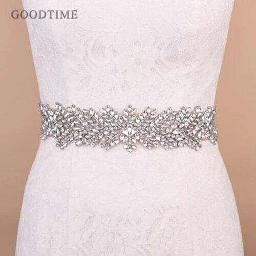 Luxury Wedding Belts For Bride Wedding Dress Party Dress Girdle Accessories Belt Noble Shining Rhinestone Belt For Women