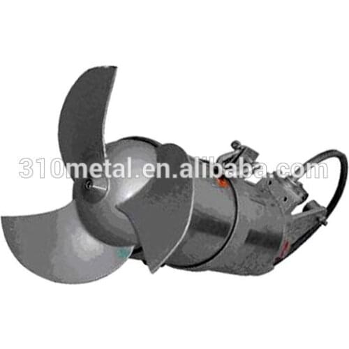 2.2kw 304 stainless steel qjb submersible agitator mixer pump for wastewater treatment