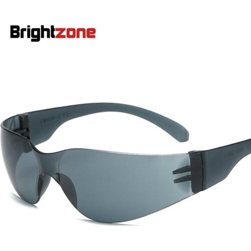 Brightzone Motor-cycle Security Glasses Anti Ultraviolet Rays Outdoor Sport Oversize Sunglasses Men Women Clout Goggles Fashion