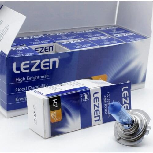 1 box 55W H1 H7 H4 H11 9012 Original car replacement Halogen Fog Light Headlight DRL Lamp HOD White light Dark Blue Glass