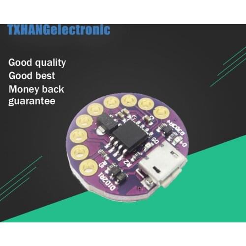 5PCS Micro USB LilyTiny LilyPad ATtiny85 Development Board Wearable Module diy electronics