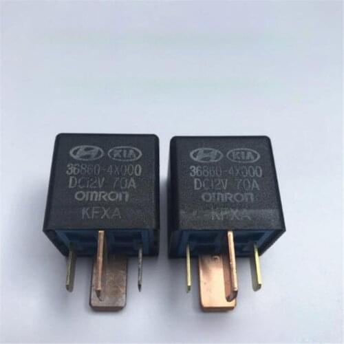 Car auto 12V relay 36860-4X000 368604X000 36860 4X000 12VDC DC12V 70A 4PIN