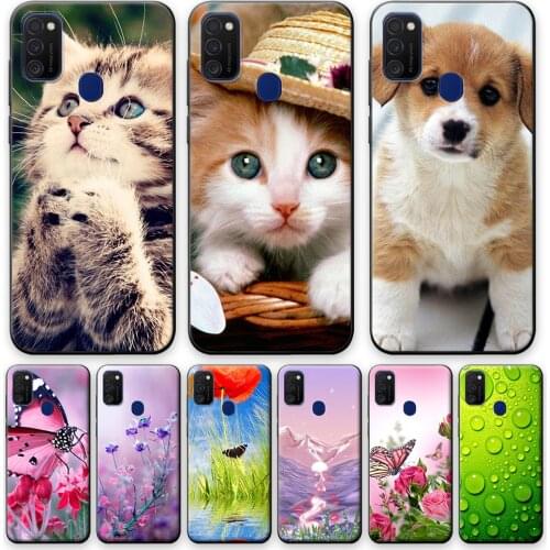 For Samsung M21 Case TPU Cool Cover For Galaxy M21 Soft Silicone Phone Case For Samsung M21 m21 Animal Fashion Case on M21 6.4