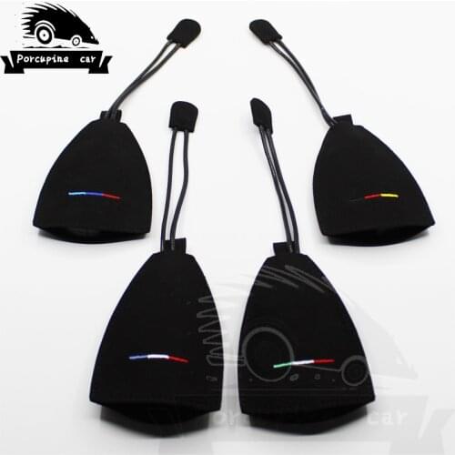 High Quality Suede Case Car Key Wallet Key for BMW Mercedes Audi VW for Ferrari Maserati Renault Citroen Peugeot Opel Porsche