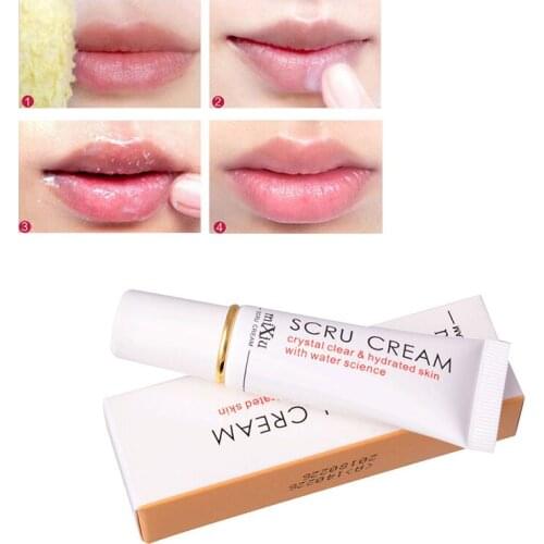 Lip Exfoliating Scrub Gel Moisturizing Repair Lips Plumper Remove Dead Skin Lip Scrub Cream Men and Women Lip Care Tools