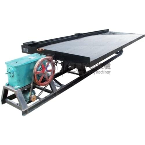 China Manufacturer 6-S Concentrating Gold Separator Vibrating Table