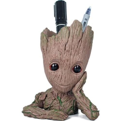 Creative Bird Nest Treant Home Decor Flower Pot Pen Holder Flower Cute Tree Toy Flower Vase Home Garden Supplies