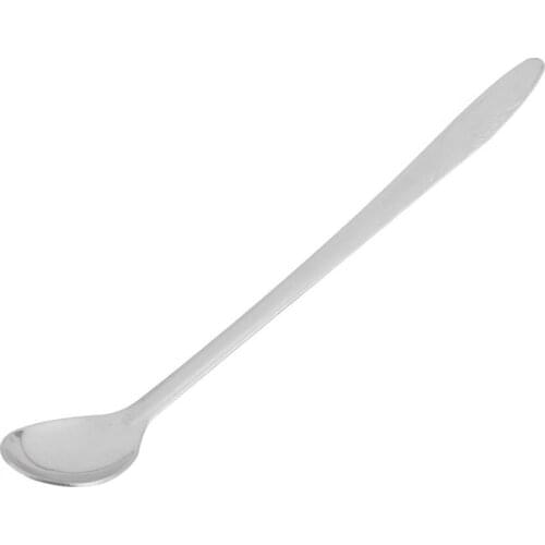 Long-Handle Stainless Steel Mixing Spoon Tea Coffee Spoon Salad Ice Cream Dessert Spoon Cutlery Tableware For Home Restaurant