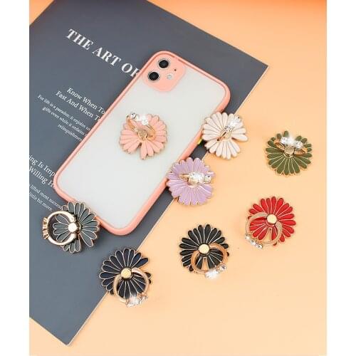 Mini Phone Ring Finger Ring Holder Metal Phone Stand Mount Smartphone Holder for Xiaomi Samsung S20 Tablet Mobile Phone Portable