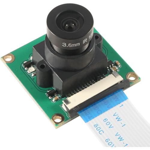 For Raspberry Pi Camera Module OV5647 5MP Night Vision with Adjustable-focus 3.6mm Lens with 32*32mm