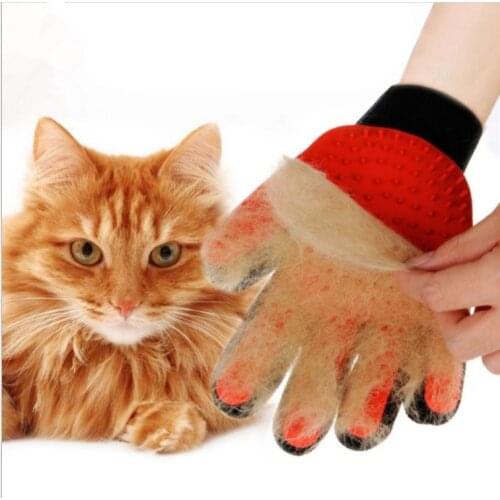 Cat Grooming Glove pet hair glove Comb Pet Dog Cat Grooming Cleaning Glove Effective Massage Cat Grooming Glove Dog combs