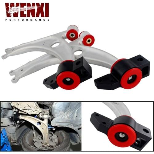Front Adjustable Lower Control Arm Bushing Kit For Audi VW Jetta Golf EOS Seat WX-LCB01