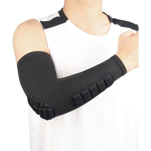 Durable Elbow Protector Portable Solid Arm Protector Elastic Basketball Shooting Sports Elbow Support Brace Guard Pad