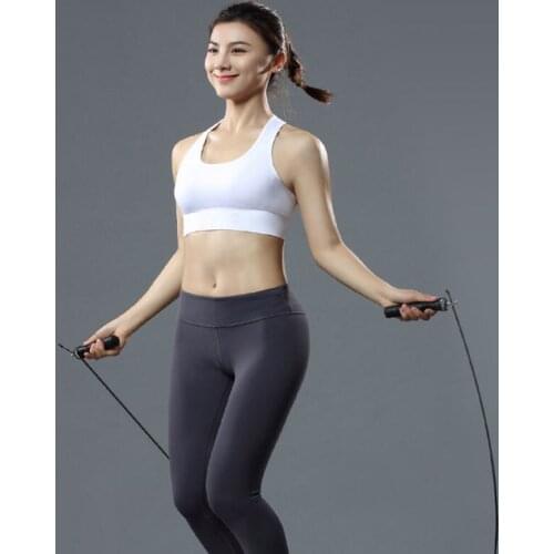 Skip ping Jump Rope One-piece Bearing Double Wire Heavy Metal Block Skipping Exercise Sports for Health