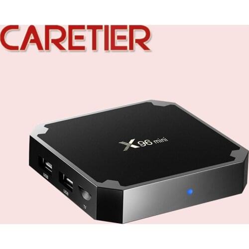 100PCS X96 Mini Android 7.1.2 WIFI 4K HD Media Player Smart Set Top BOX 8G 16 with DHL shipping