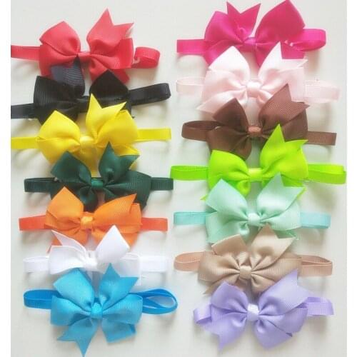 20pcs Pet Dog Product Dog Bows Pet Bow Tie for Holiday Small Dog Grooming Accessories Dog Grooming Products Supplies
