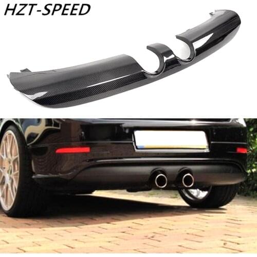 2001 - 2007 Carbon Fiber Car Protector Bumper Rear Lip for VOLKSWAGEN GOLF 5 R32 Style Car