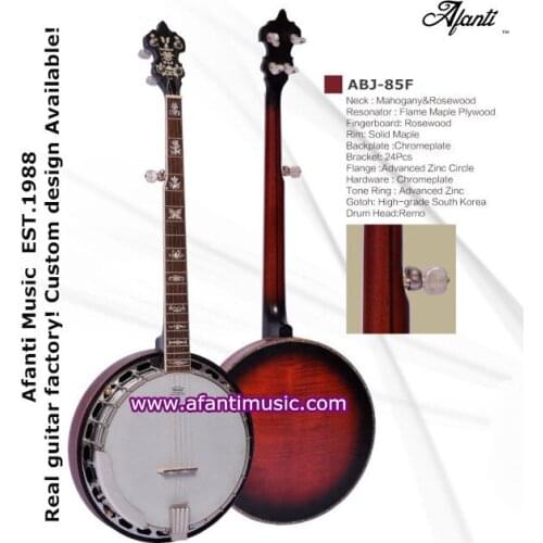 Afanti Music 5 Strings Banjo (ABJ-85F)