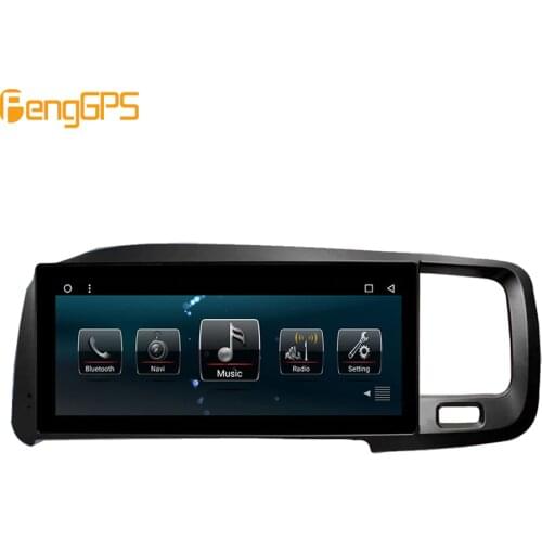 Andorid 9.0 8.8inch RAM4G+64G Car Radio Stereo For Volvo S60 V60 2011 2012-2017 GPS Navigation auto stereo full touch headunit