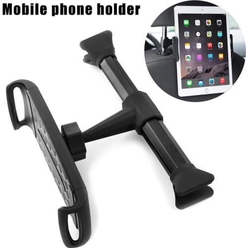 Car Back Seat Phone Tablet Holder 360 Rotation Car Mount Headrest Bracket Stand NK-Shopping