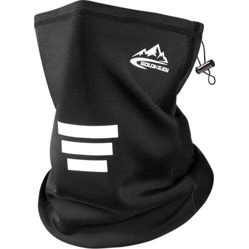 Winter Adjustable Elasticity Thermal Neck Gaiter Windproof Warmer Balaclava Men Women Breathable Outdoor Climbing Ski Face Mask